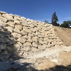 Mur de roche