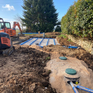Travaux de terrassement dans le Var